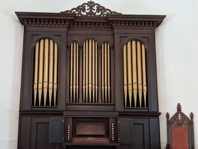 Featured image for “The 1870 George Stevens Pipe Organ”